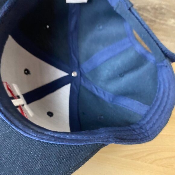 Minnesota Twins Hat Cap Strap Back Blue Ford Logo Adjustable - Picture 9 of 10